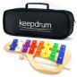Preview: keepdrum KGS-C Glockenspiel aus Holz mit Tasche