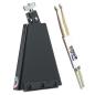 Preview: Latin Percussion Cowbell Rock LP009-N Rock Classic mit Schlagzeugstöcken
