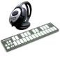 Preview: Muse Kinetics MIDI-Controller K-Board Galaxy mit Kopfhörer