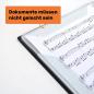 Preview: keepdrum Notenmappe MB40 für 40 Seiten DIN A4