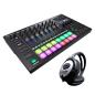 Preview: Roland MC-707 Groovebox DJ Mischpult mit Kopfhörer
