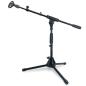 Preview: keepdrum Mikrofonständer MS01T niedriges Stativ mit Mikrofonklammer