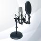 Preview: keepdrum MS089 Mikrofon Spinne mit MS032 Tischstativ