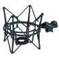 Preview: keepdrum Mikrofon-Spinne MS090B Multi-Spinne Schwarz mit Kabel