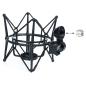 Preview: keepdrum Mikrofon-Spinne MS090B Multi-Spinne Schwarz mit Kabel