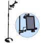 Preview: keepdrum MS096 Sockel Stativ mit iPH02 Tablethalter