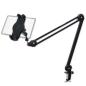 Preview: keepdrum Gelenkarm-Stativ MS138 schwarz mit Smartphone-Tablet-Halter