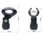 Preview: keepdrum WSWH Fellwindschutz mit Klammer 22-24mm