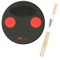Preview: Meinl Cymbals Split Tone Übungspad 12 Zoll mit Schlagzeugstöcken