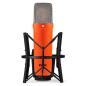 Preview: Rode Mikrofon NT1 Signature Orange mit PSA1+ Gelenkarm Orange und Tuch