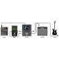 Preview: Nux Gitarrensender B-8 Drahtlos-System mit Kabel