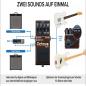 Preview: Boss OC-5 Oktave Pedal Effektgerät mit Gitarrenkabel