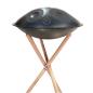 Preview: Patera Handpan HPEM-3 E-Minor mit Handpan-Ständer