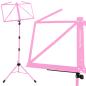 Preview: keepdrum MUS3PK Notenständer Pink mit personalisierter Gravur