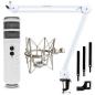 Preview: Rode Podcaster mit Mikrofonarm Weiss mit Spinne
