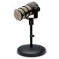Preview: Rode Podmic Podcast-Mikrofon Schwarz mit MS032 Tisch-Stativ
