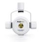 Preview: Rode Mikrofon Podmic Weiss mit DS-3 Tisch-Stativ und Kabel