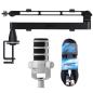 Preview: Rode Mikrofon Podmic USB Weiss mit Mikrofonarm LPA1 und Kabel