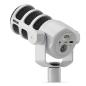 Preview: Rode Mikrofon Podmic USB Weiss mit DS-3 Tisch-Stativ und Tuch