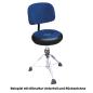 Preview: Roc-n-Soc Schlagzeughocker Rundsitz Blau