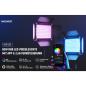 Preview: Neewer Flächenleuchte RGB1200 LED Videoleuchte