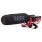 Preview: Rode VideoMic Rycote mit Dead Cat mit Kopfhörer