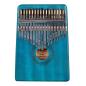 Preview: Sela SE249 Kalimba Mahagoni 17 Blau mit Tuch