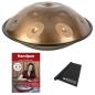 Preview: Sela Handpan SEHP202 Harmony D-Amara Edelstahl mit Lehrbuch