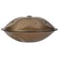 Preview: Sela Handpan SEHP203 Harmony D-Kurd Edelstahl mit Lehrbuch