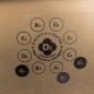 Preview: Sela Handpan SEHP203 Harmony D-Kurd Edelstahl mit Lehrbuch