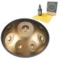 Preview: Sela Nomo sehp401 Handpan D-Kurd Edelstahl 12 Töne mit Pflegemittel