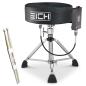 Preview: Eich Hocker DBC400R Subwoofer-Hocker Velours Komplett-Set mit Sticks