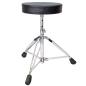 Preview: keepdrum Übungspad-Set DP-BK8 schwarz mit Stativ Hocker und Drumsticks 1 Paar