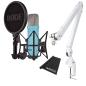 Preview: Rode NT1 Signature Blue Mikrofon mit PSA1+ Mikrofonarm Weiss