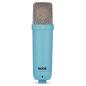 Preview: Rode NT1 Signature Blue Mikrofon Blau mit Gelenkarm