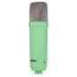 Preview: Rode Mikrofon NT1 Signature Grün mit PSA1+ Gelenkarm Grün und Tuch