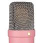 Preview: Rode Mikrofon NT1 Signature Pink mit PSA1+ Gelenkarm Pink und Tuch