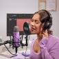 Preview: Rode NT1 Signature Purple Studio-Mikrofon Lila mit XLR-Kabel Lila