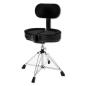 Preview: Ahead Schlagzeug-Hocker SPG-BBR4 Spinal Glide Sattelsitz 4-Beinig