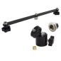 Preview: keepdrum Kugelgelenk Stativ-Adapter mit Stereo Bar