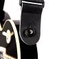 Preview: Planet Waves Strap Locks Schwarz mit Saitenkurbel