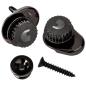 Preview: Planet Waves Strap Locks System für Gitarre Schwarz