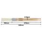 Preview: keepdrum Schlagzeugstöcke SV604 Double-Drumstick-Rods