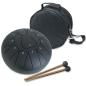 Preview: keepdrum Zungentrommel TD8BK-F Tongue Drum 11 Töne Schwarz F-Dur