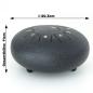 Preview: keepdrum Zungentrommel TD8BK Tongue Drum 11 Töne Schwarz