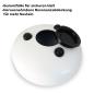 Preview: keepdrum Zungentrommel TD8WH-F Tongue Drum 11 Töne Weiss F-Dur