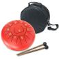 Preview: keepdrum Zungentrommel TD8RD Tongue Drum 11 Töne Rot
