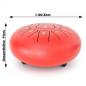 Preview: keepdrum Zungentrommel TD8RD Tongue Drum 11 Töne Rot