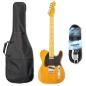 Preview: Vintage E-Gitarre V52MRBS Icon Distressed mit Tasche und Kabel