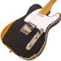 Preview: Vintage E-Gitarre V59MRBK Icon Distressed Black mit Kabel